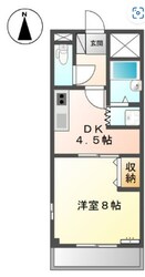 サンハウスMの物件間取画像